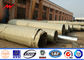 Multi Side 69 KV Galvanized Steel Pole Tubular Steel Structures With Bitumen आपूर्तिकर्ता