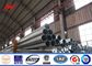 Galvanized Utility Power Poles with face to face joint mode / nsert mode आपूर्तिकर्ता