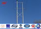 110kV High Voltage Electrical Power Pole Transmission Line Tubular Steel Pole आपूर्तिकर्ता