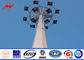 Custom 40m Polygonal Stadium Football High Mast Lighting Pole For Football Stadium with 60 Lights आपूर्तिकर्ता