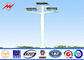 Custom 40m Polygonal Stadium Football High Mast Lighting Pole For Football Stadium with 60 Lights आपूर्तिकर्ता