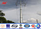 15m 1250Dan Bitumen Electrical Power Pole For Transmission Line Project आपूर्तिकर्ता