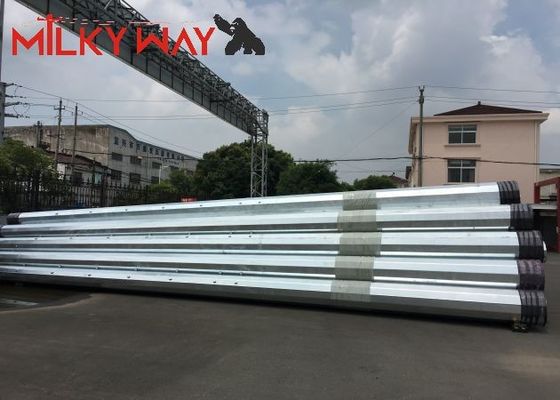 बिजली वितरण के लिए 30ft 35ft 8sides विद्युत स्टील उपयोगिता पोल आपूर्तिकर्ता
