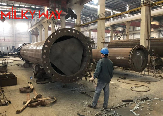 27.5M 32M इलेक्ट्रिक पावर पोल यूटिलिटी पावर पोल पावर ट्रांसमिशन पोल पावर लाइन आपूर्तिकर्ता