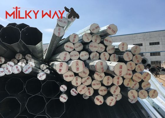 Galvanized Steel Pole Q345 for Transmission Line Hot Dip Galvanized आपूर्तिकर्ता