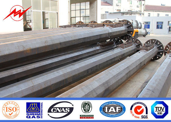 भारोत्तोलन प्रणाली के साथ 50 मीटर की पेंटिंग हाई मस्ट पोल स्पोर्टस सेंटर प्रकाश