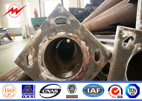 उठाने प्रणाली के साथ 45 मीटर फुटबॉल स्टेडियम उच्च मस्तूल ध्रुव प्रकाश