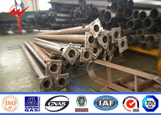 उठाने प्रणाली के साथ 25 मी concial उच्च मस्तूल ध्रुव प्लाजा प्रकाश