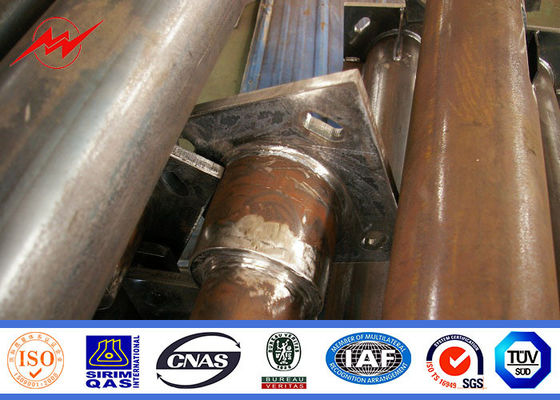 उठाने प्रणाली के साथ पार्क प्रकाश के लिए 35 मीटर चौराह उच्च मस्तूल का खंभा