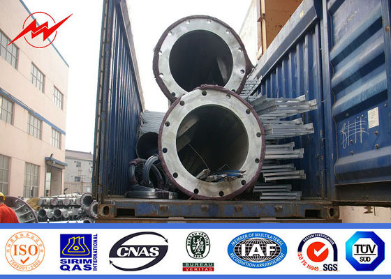 भारोत्तोलन प्रणाली के साथ 50 मीटर बहु-स्तरीय उच्च मस्तूल पोल खेल केंद्र प्रकाश