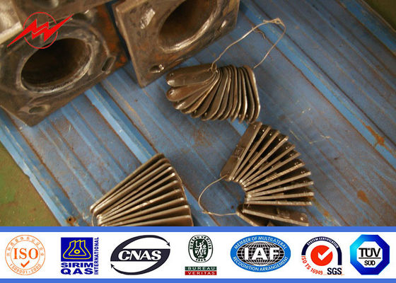 उठाने वाली प्रणाली के साथ 35 एम बहुभौतिक उच्च मस्तूल का खंभा खेल केंद्र प्रकाश