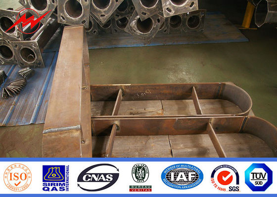 उठाने वाली प्रणाली के साथ 35 एम बहुभौतिक उच्च मस्तूल का खंभा खेल केंद्र प्रकाश