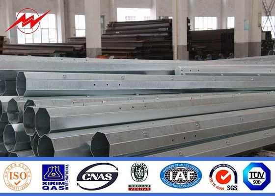 Double circuit electrical power pole for over headline project