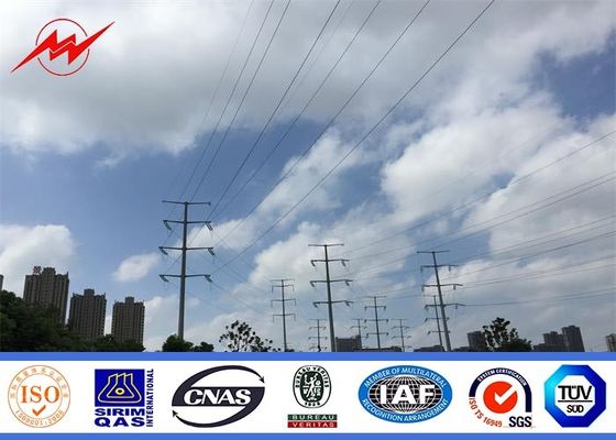 Electricity Utilities Explosion Proof  Electrical Power Pole 138kv Round Tapered
