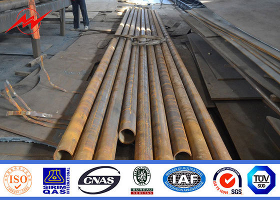 Anti - Corrosion Street Light Poles , Highway Lighting Pole 3mm Thickness