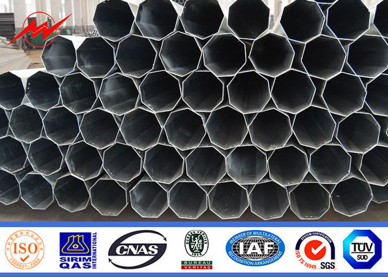 Octogonal 40FT 138KV Steel Utility Pole for Electrical Power Transmission