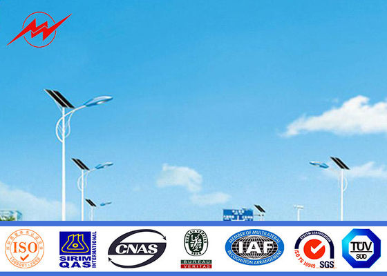 Durable 4w 1.72m Street Garden Light Poles With Hot Dip Galvanization