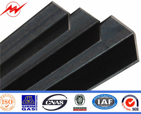 Electric Power Tower Galvanized Angle Steel S235JR With Standard Length