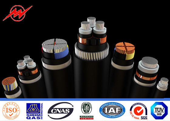 Steel Wire Armoured Multi Cores High Voltage Cable Voltges Up To 35kv