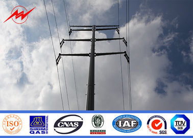 30FT NEA विद्युत शक्ति पोल 2.75 मिमी मोटाई ASTM A123 मानक: