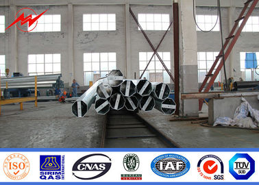 Astm A123 स्टील पावर पोल हॉट हिप गैल्वनीकरण