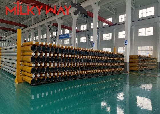 10 मीटर अष्टकोणीय स्ट्रीट लाइट पोल Q235 स्टील हॉट-डिप गैल्वेनाइज्ड