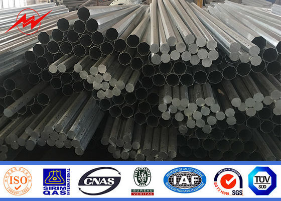 व्यावसायिक 20 मीटर पाउडर कोटिंग के साथ बहुभुज उच्च मास्ट स्टेडियम लाइट ध्रुव