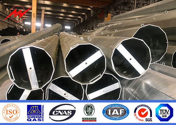 आईएसओ इलेक्ट्रिक पावर मेटल यूटिलिटी पोल 132 केवी ट्रांसमिशन लाइन प्रोजेक्ट के लिए