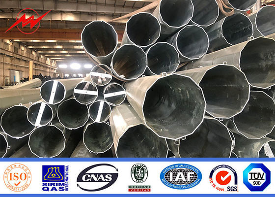 आईएसओ इलेक्ट्रिक पावर मेटल यूटिलिटी पोल 132 केवी ट्रांसमिशन लाइन प्रोजेक्ट के लिए