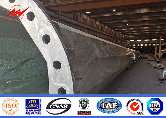 30.5 एम मोनोपोल ट्रांसमिशन टॉवर फिलीपींस एनजीसीपी पारंपरिक इलेक्ट्रिक