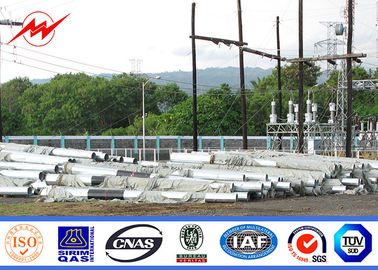 वितरण लाइन के लिए 69KV 133KV 220KV मध्यम वोल्टेज विद्युत शक्ति ध्रुव