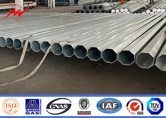 अनुकूलित आवश्यकताओं और किसी भी रंग के लिए गर्म डुबकी गैल्वेनाइज्ड इलेक्ट्रिकल पावर पोल